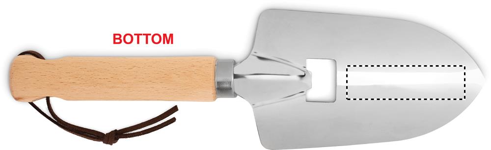 Laser engraving, SHOVEL BOTTOM
