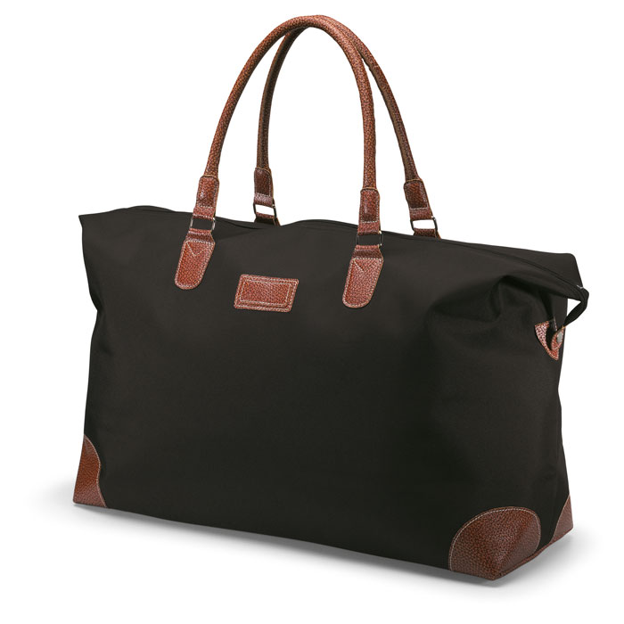 Boccaria Large Sport or Travel Bag in Microfiber with PVC Handles