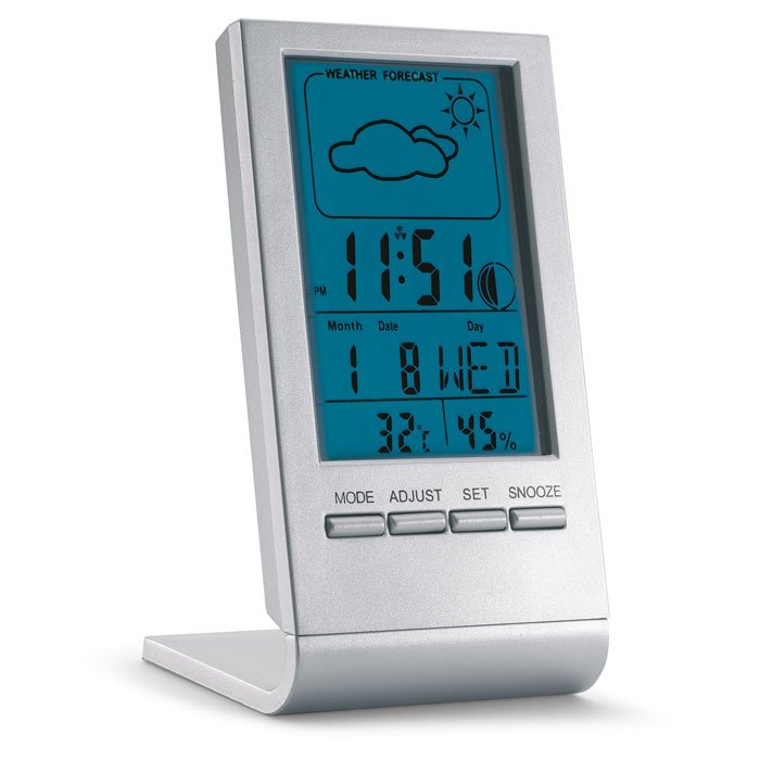 Sky Weather Station with LCD Display and Alarm, 10.5 cm
