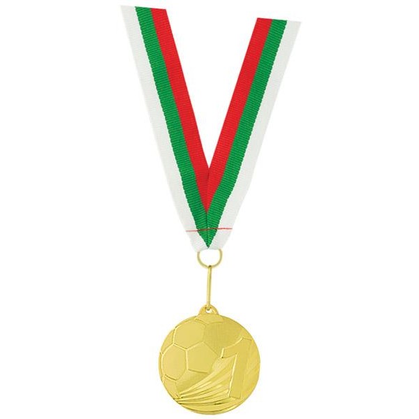 Medal MSD-10, Metal, Ø50 mm, for Football