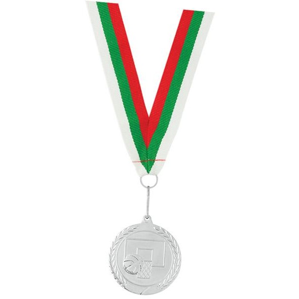 Medal MSD-11, Metal, Ø50 mm, for Basketball