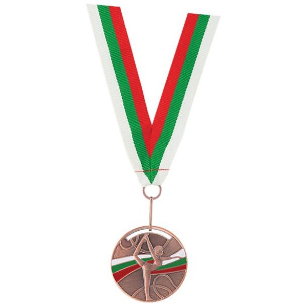 Medal MSD-18, Metal, Ø50 mm, for Rhythmic Gymnastics