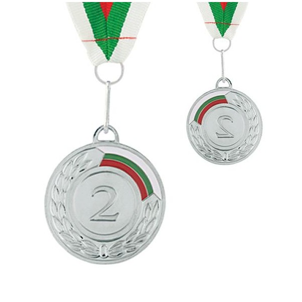 Medal MSD-19, Metal, Ø50 mm, 1st, 2nd, 3rd place