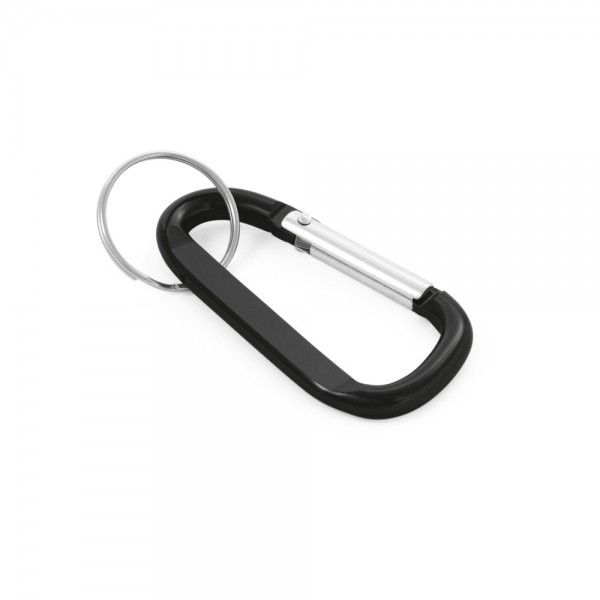 MATTHEW. Aluminium carabiner with keyring