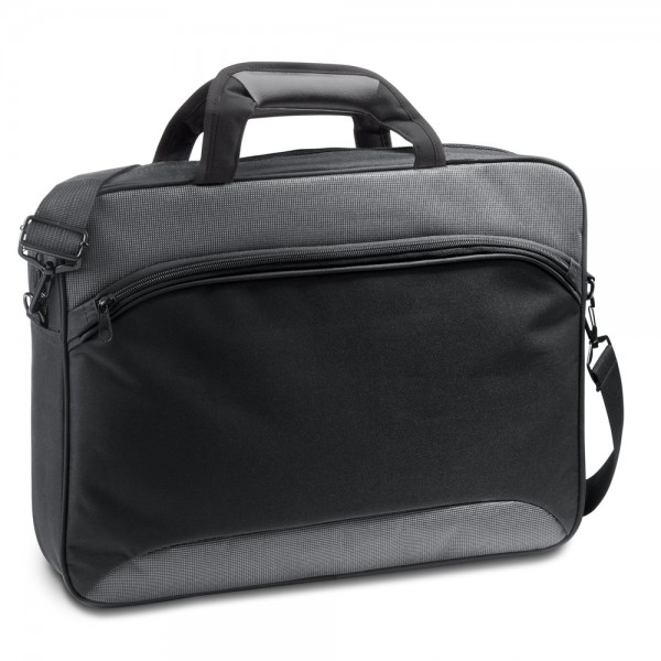 SANTANA. 15.6" Laptop briefcase in 2 Tone 600D and 300D polyester