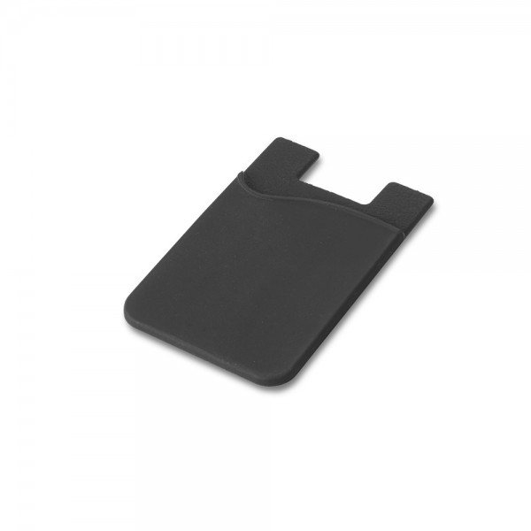 SHELLEY. Silicone Smartphone Card Holder with Adhesive Back