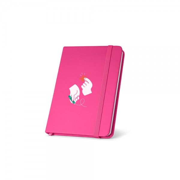 MEYER. Pocket PU Notebook with Plain Recycled Paper