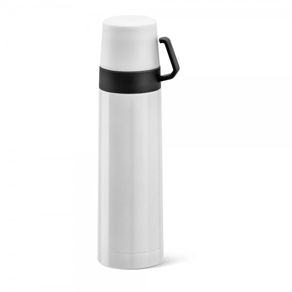 SAFE. 490ml Stainless Steel and PP Thermos with Cup