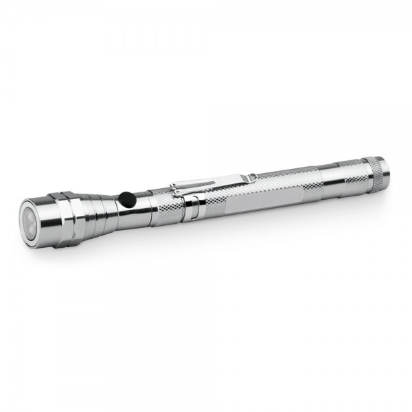 NOBEND. Telescopic LED Torch with Flexible Metal Body