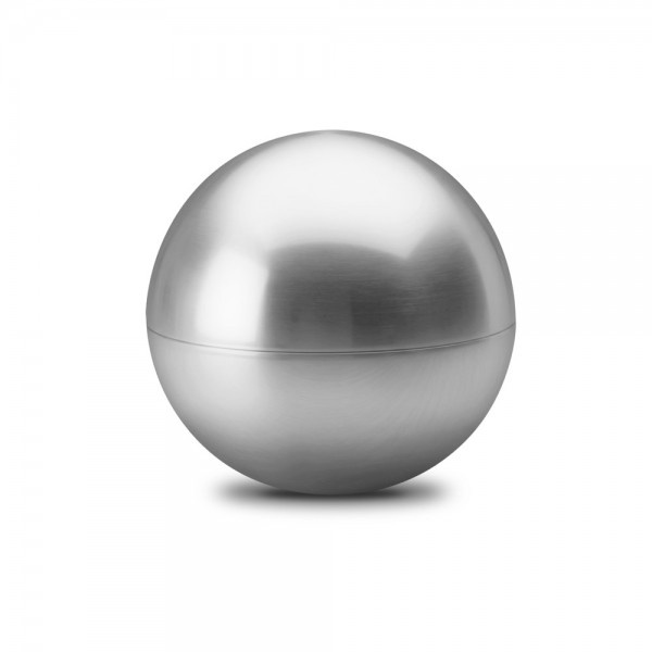 ALBA Lip Balm in a Copper-Tone Spherical Case