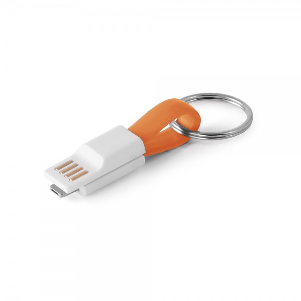 RIEMANN 2-in-1 USB Charging Cable with Keyring