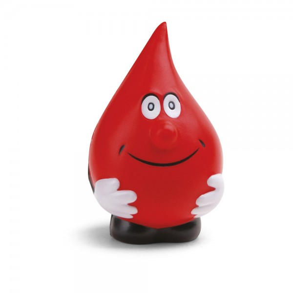 REDS Drop-Shaped Stress Toy in Red
