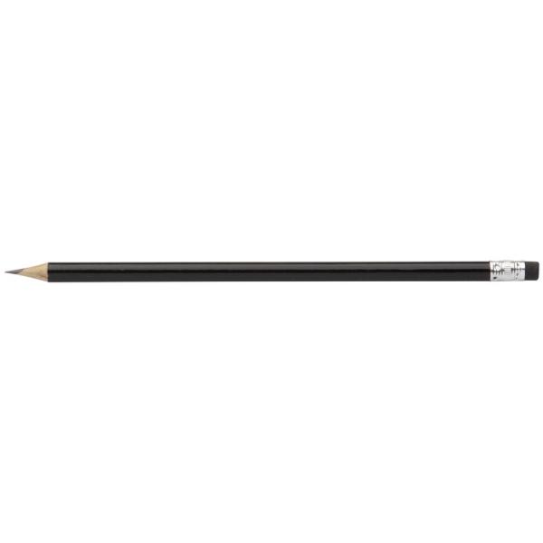 Promotional pencil with colored eraser HB 186 mm Melart