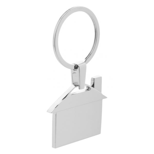 DWELL Metal Keychain - House Shape