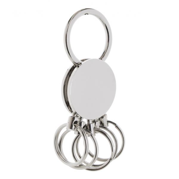 CINCO Metal Keychain with 5 Rings