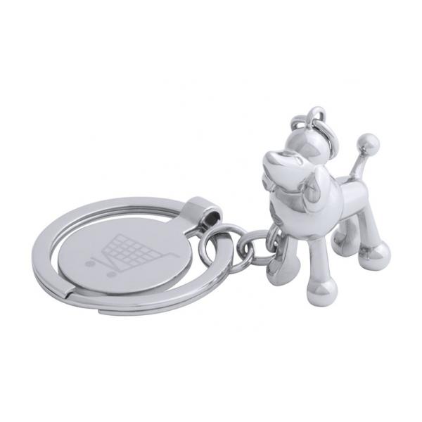 HOINZO Dog Keychain with Coin