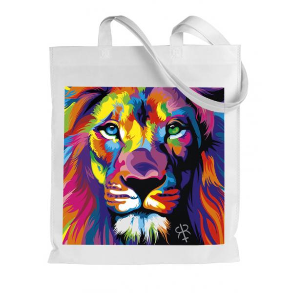Promotional sublimation bag with long handles