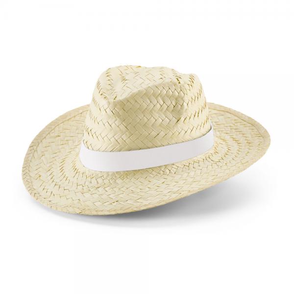 EDWARD RIB. Естествена сламена шапка