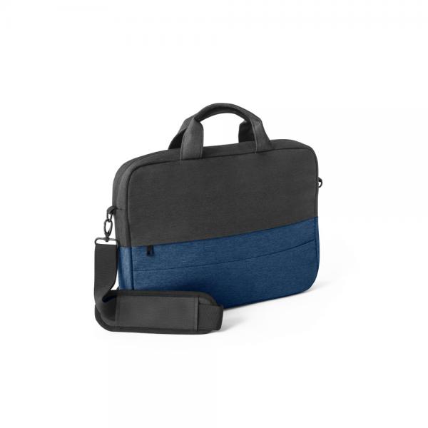 GENOA NOTEBOOK. Padded laptop bag in 600D high-density recycled polyester 15"
