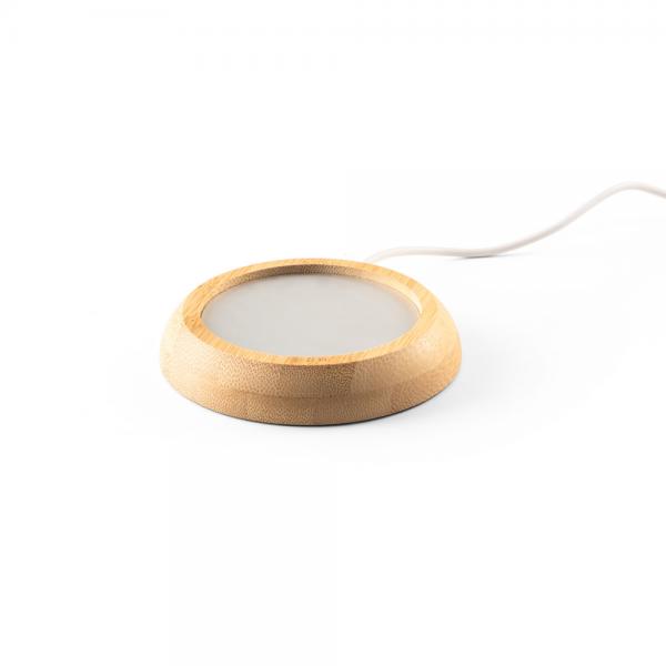 GATES. Mug warmer with bamboo body