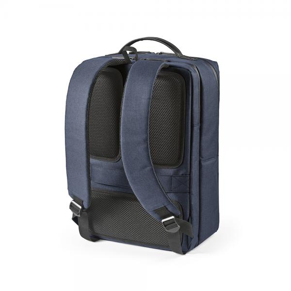 600D Recycled Polyester Backpack, 20L, with Waterproof Zippers and Laptop Compartment