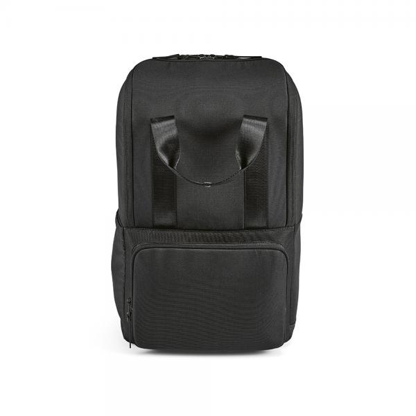 600D Recycled Polyester Backpack, 18L, with Laptop Compartment and Trolley Strap