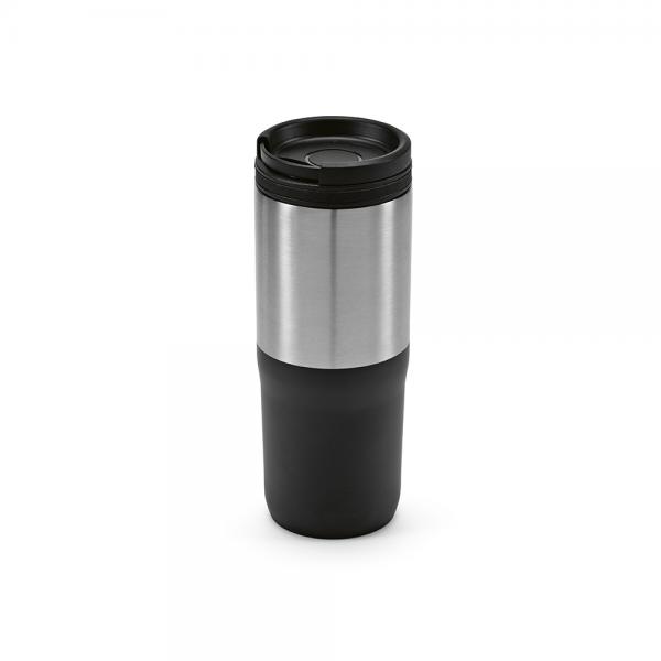 Orange 600ml Travel Cup with Triple Insulation and Ceramic Lining