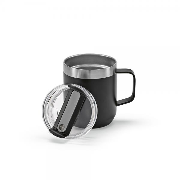 Shinano 440ml Mug from Recycled Steel with Vacuum Insulation and Lid