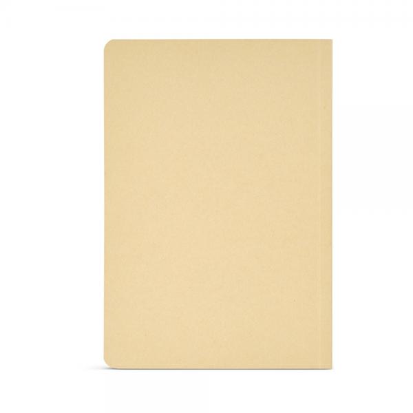 Cervantes A5 Notebook - Elegant Bamboo Fiber Cover, 196 Recycled Pages
