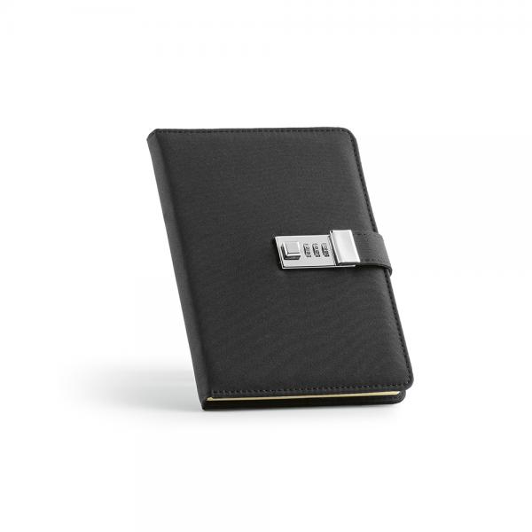 Melville A5 Notebook with Lockable 300D rPET Cover and 192 FSC Pages