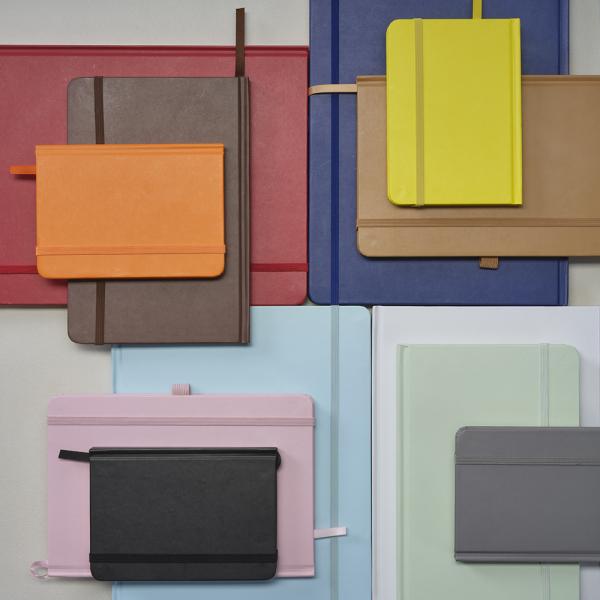 Marquez A5 Notebook with Recycled Paper Cover and 196 Lined Pages