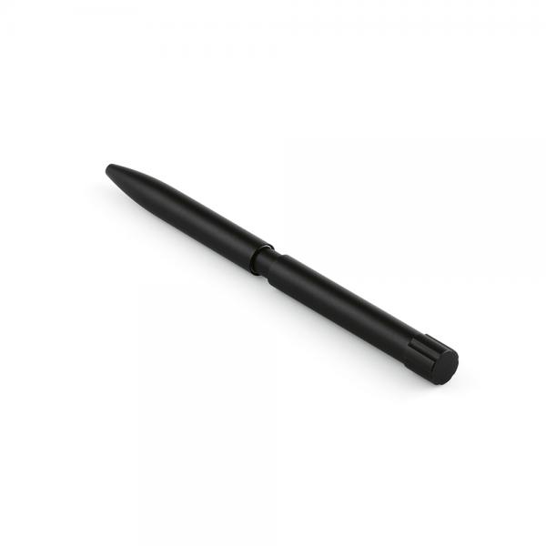 Borges Pen - Recycled Aluminum with Magnetic Push Mechanism and Black Ink
