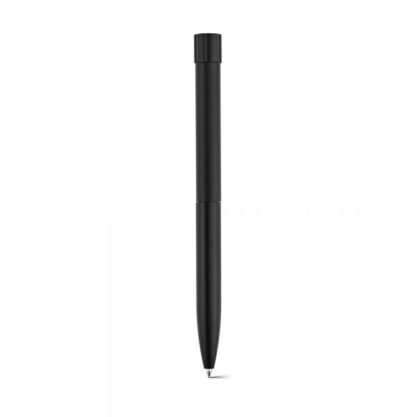 Borges Pen - Recycled Aluminum with Magnetic Push Mechanism and Black Ink