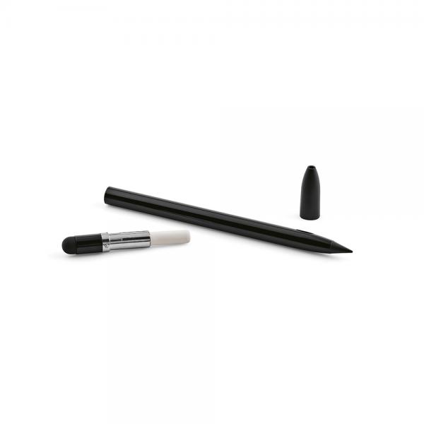 Voltaire Inkless Pen - Recycled Aluminum with Graphite Tip and Eraser