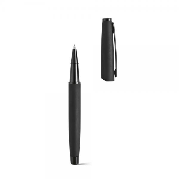Eco-friendly DREISER pen in stainless steel with cap and UV print