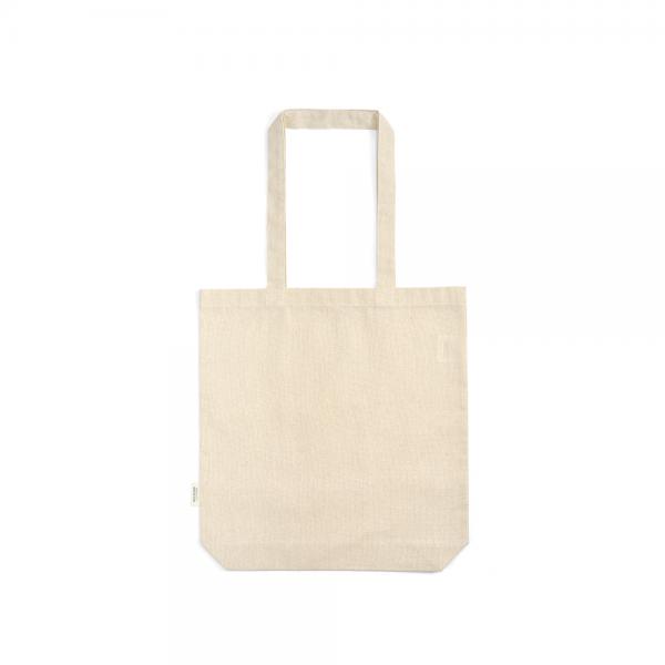 LOGAN tote bag made from recycled cotton and polyester, 280gsm, 65cm handles