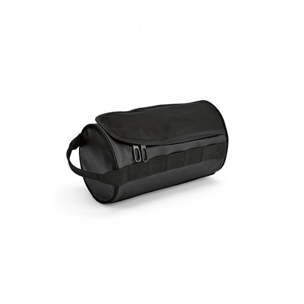 Riga Recycled Polyester Toiletry Bag with Water-Resistant Fabric