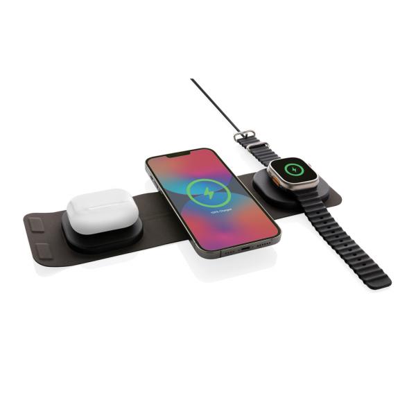 Swiss Peak 3-in-1 Wireless Charger