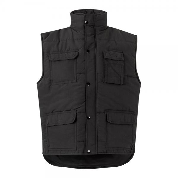 VL MEFITIS. Подплатена жилетка с много джобове (220 g/m²), от полиестер (100%)