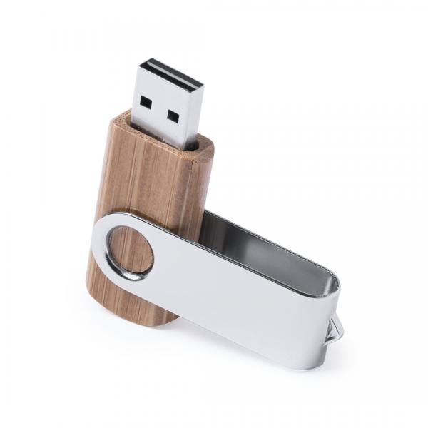 USB памет бамбук - 16 GB