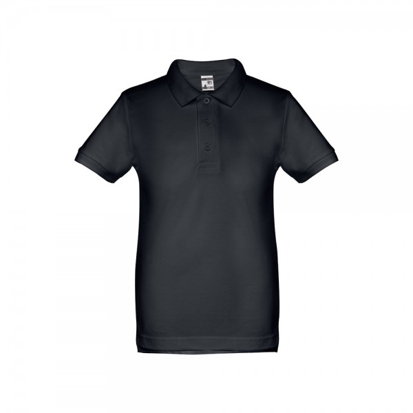 THC ADAM KIDS II Unisex Kids 100% Cotton Piqué Polo Shirt, 195 g/m²