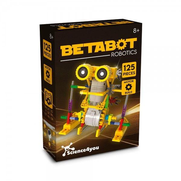 BETABOT Educational Robot Building Kit, 100+ Pieces