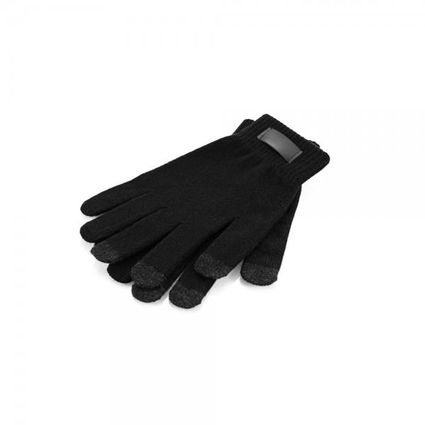 BURROW Touchscreen Gloves in 100% Recycled RPET with PU Label