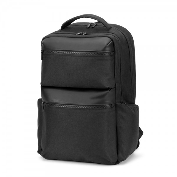 COPENHAGEN Water-Repellent 17.3" Recycled Twill Laptop Backpack