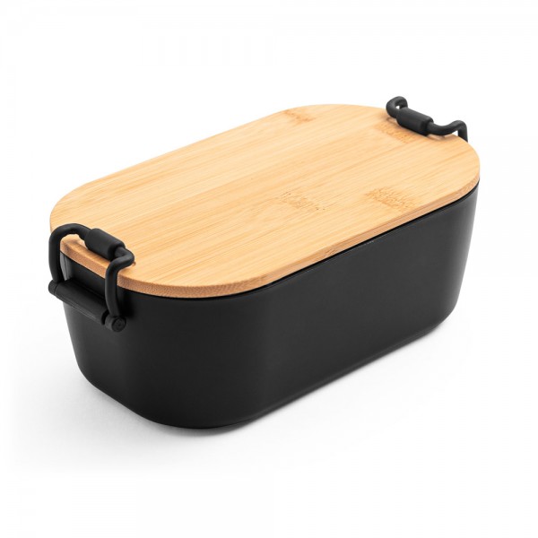 MAHLEB Airtight Food Container 1L with Bamboo Lid