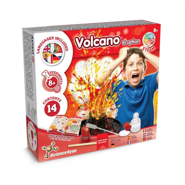 VOLCANIC ERUPTION GAME. Образователна игра за деца