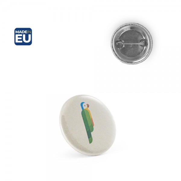 Button PIN 1. Значка с игла