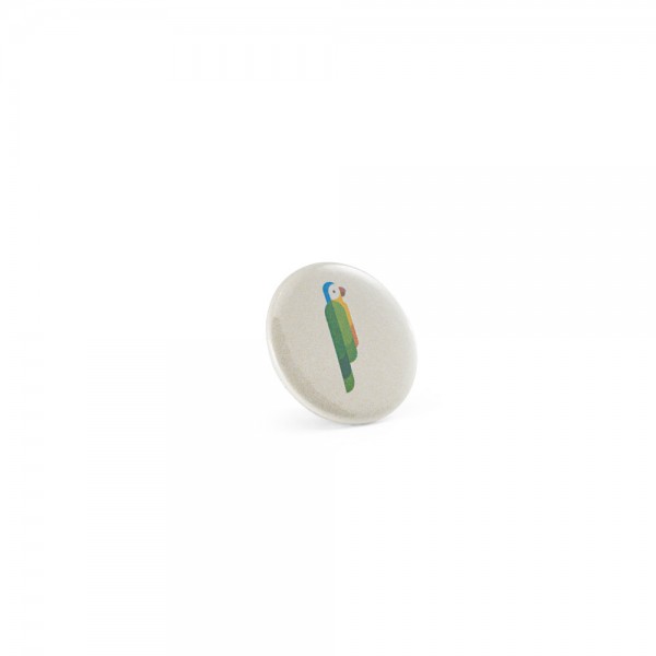 Button PIN 1. Значка с игла