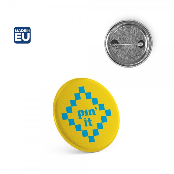 Button PIN 3. Значка с игла