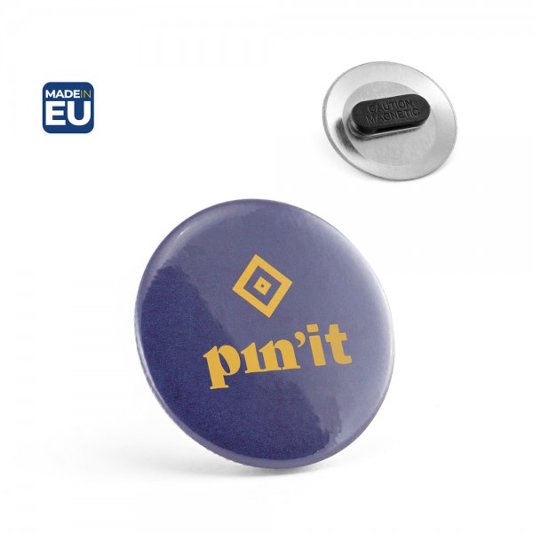 Button PIN 8. Значка с двойна магнитна закопчалка
